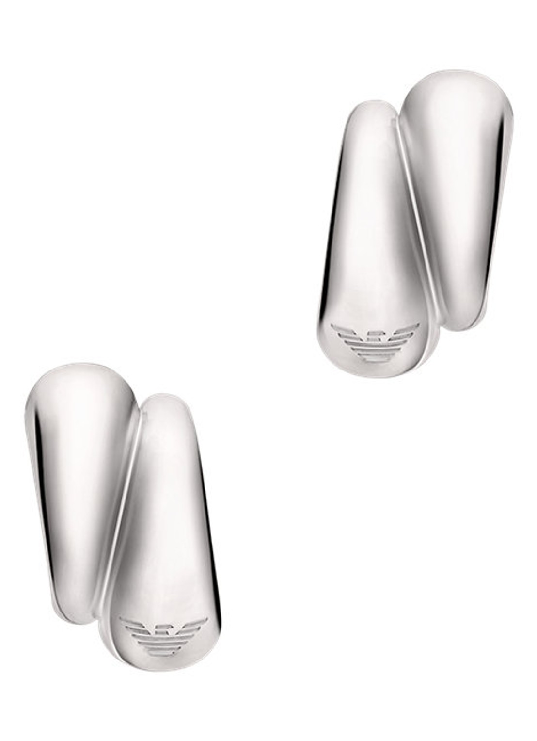 Armani Oorstekers EGS3342040 - detail 2 zilver