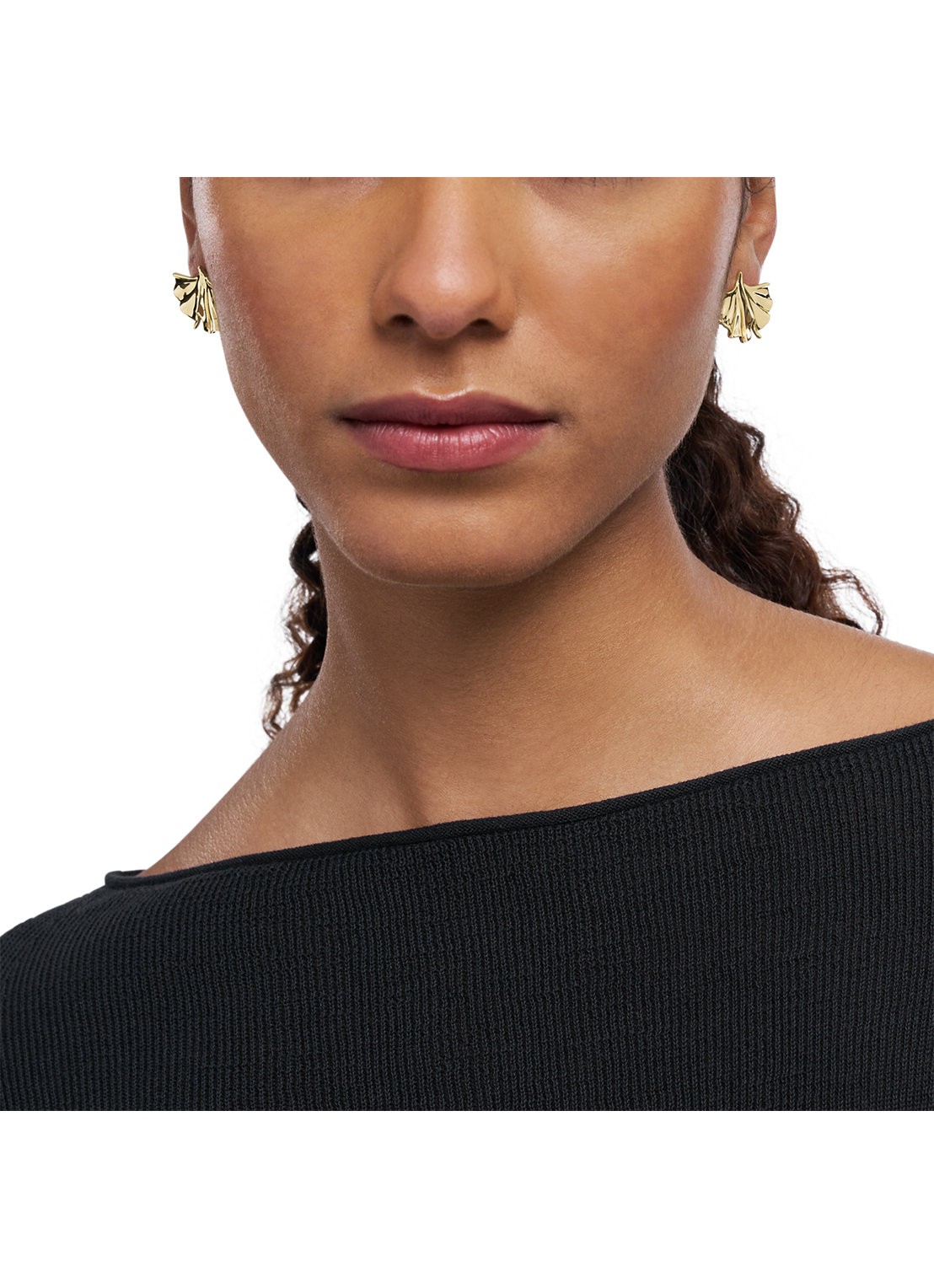 Armani Oorstekers verguld EGS3261710 - detail 4 goud