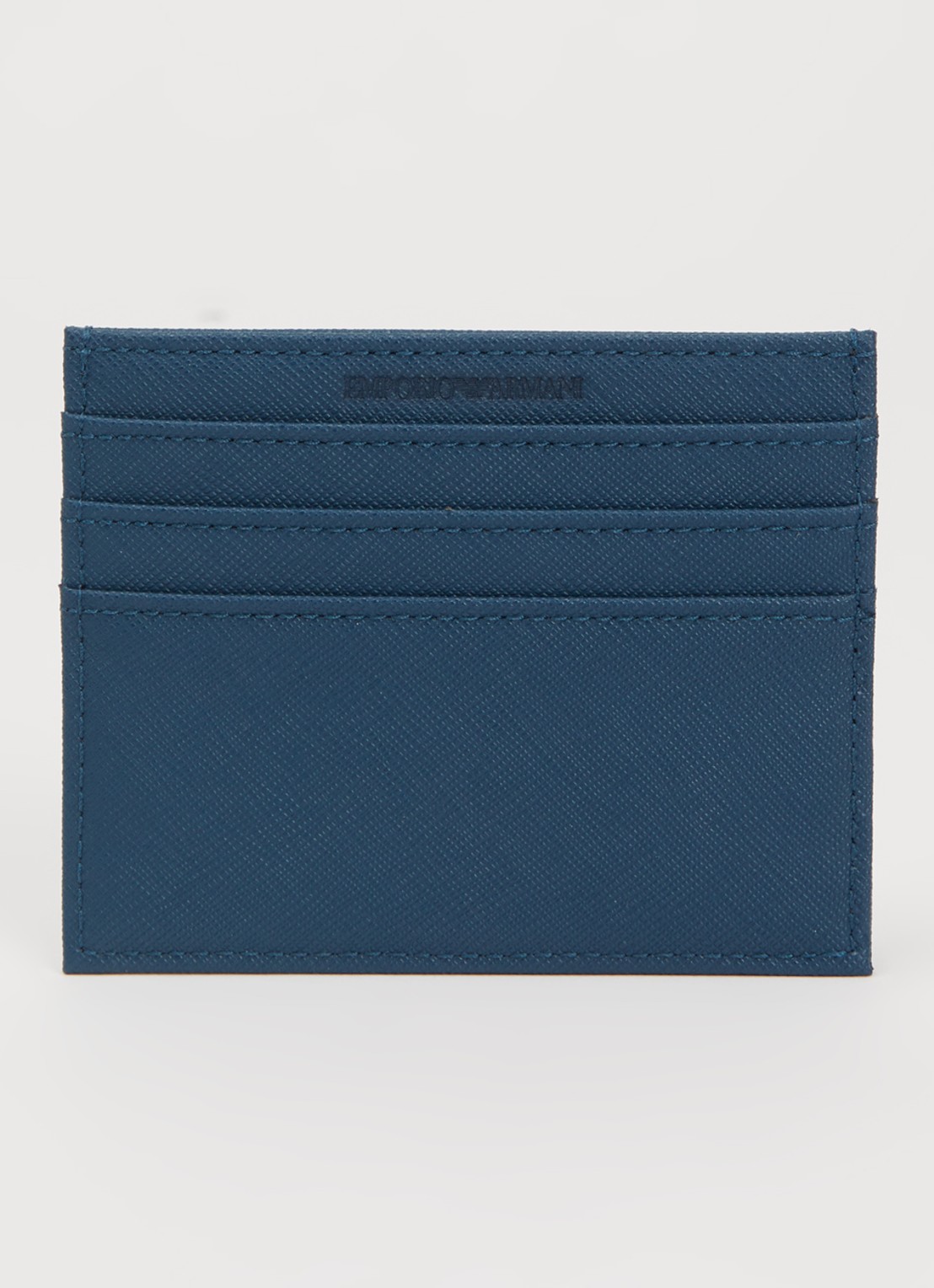 Armani Pasjeshouder met logo - achterkant 3 donkerblauw