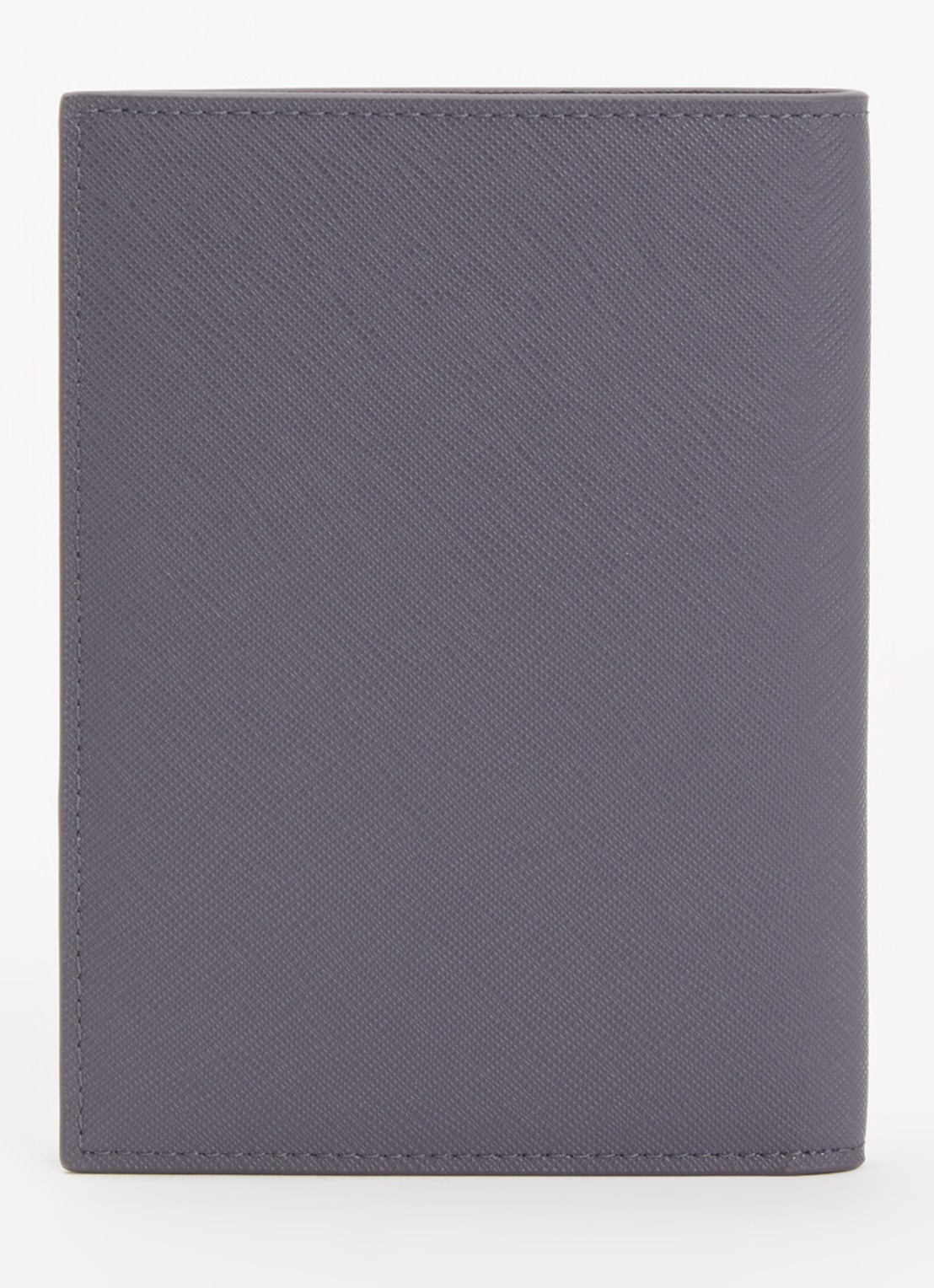 Armani Paspoortetui met logo - achterkant 3 taupe
