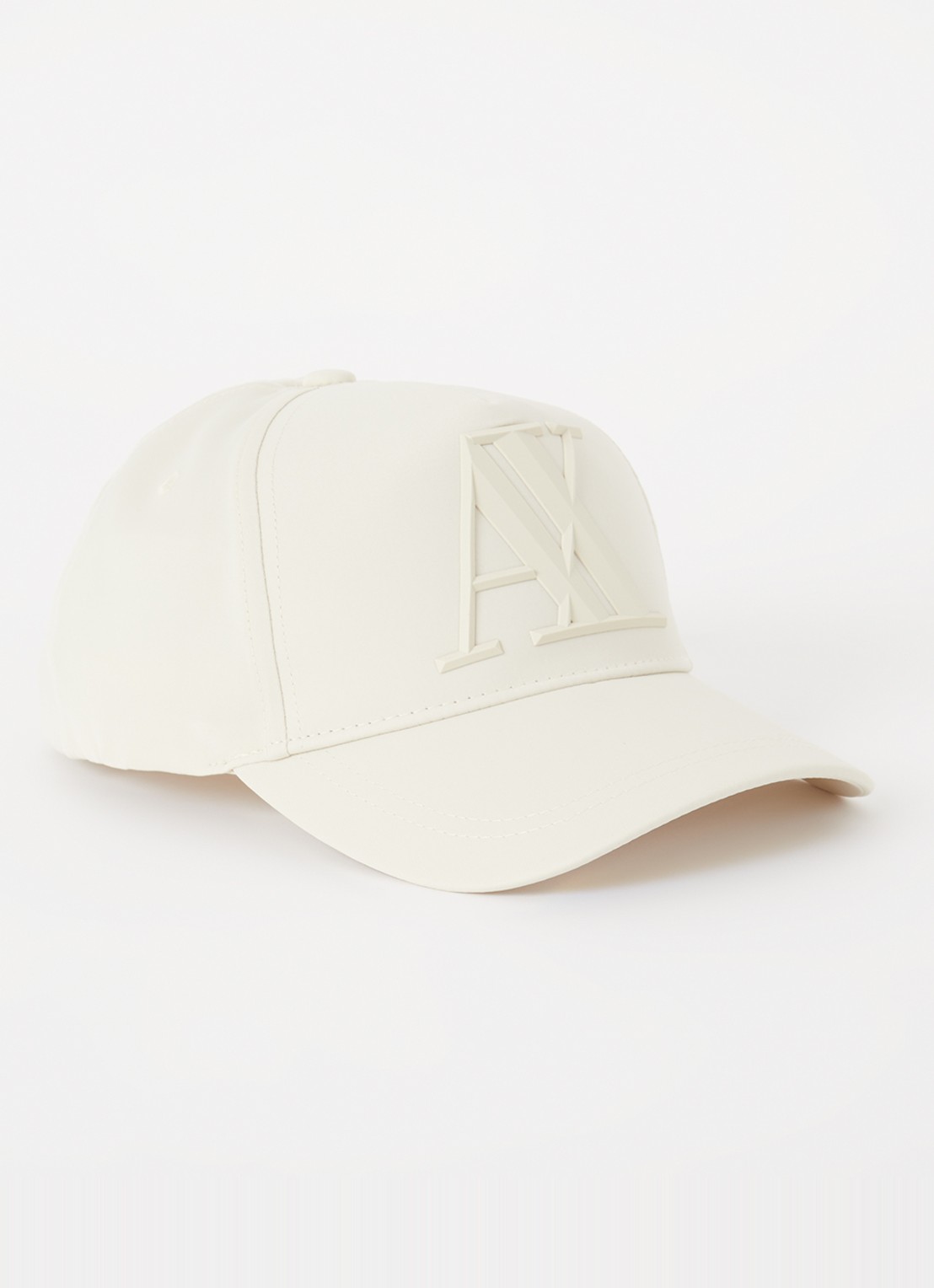 Armani Pet met logo - voorkant gebroken wit