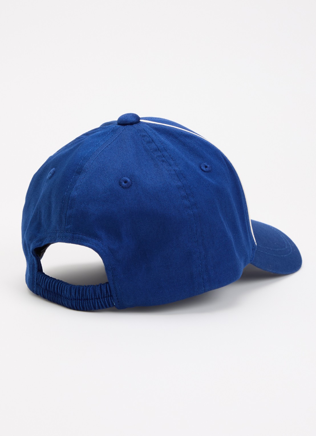 Armani Pet met logo - detail kobaltblauw
