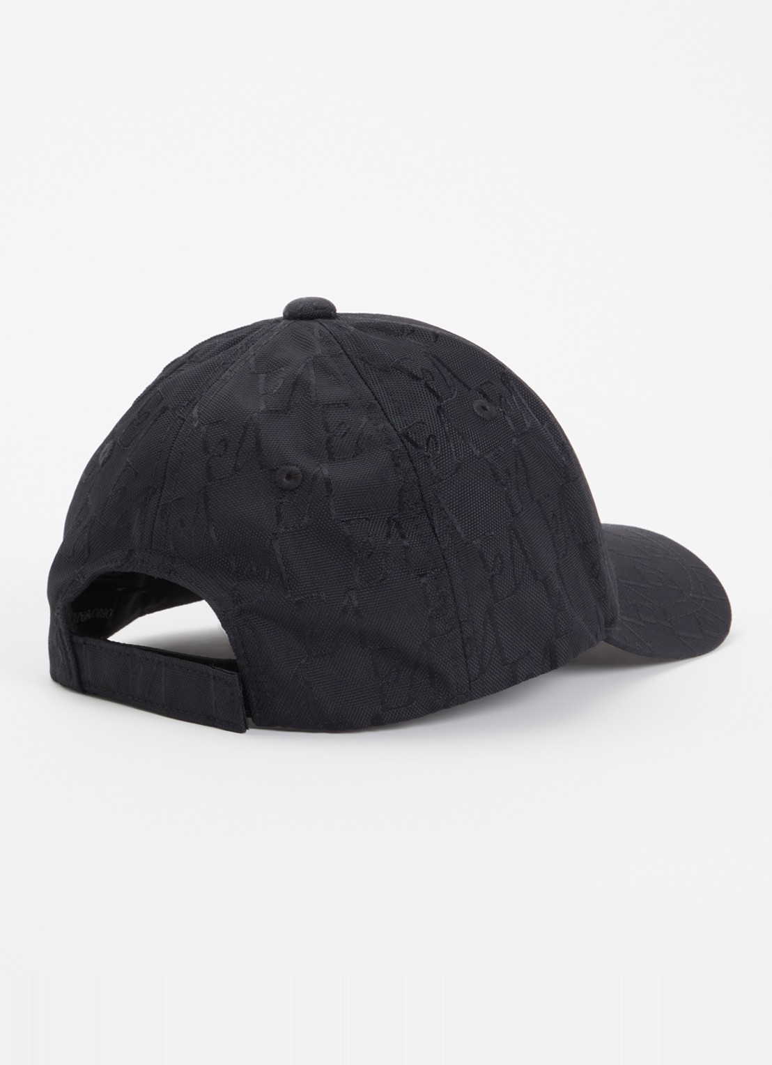 Armani Pet met logoprint - detail 2 zwart