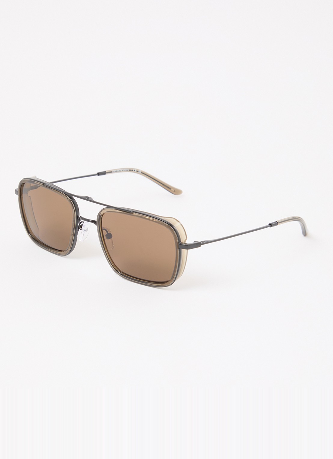 Armani Piloten zonnebril EA2162 - voorkant zwart