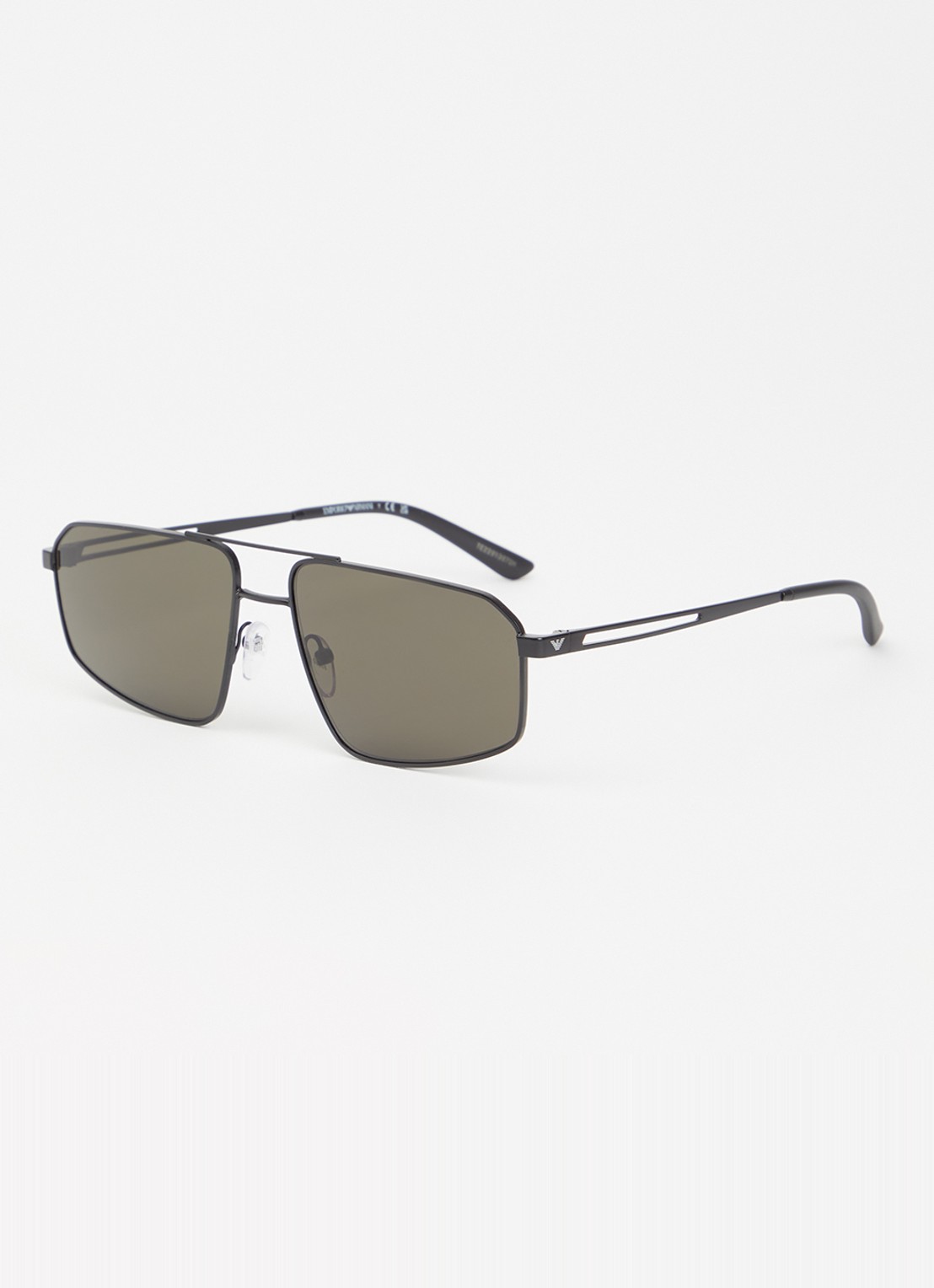 Armani Piloten zonnebril EA2173 - voorkant 4 zwart