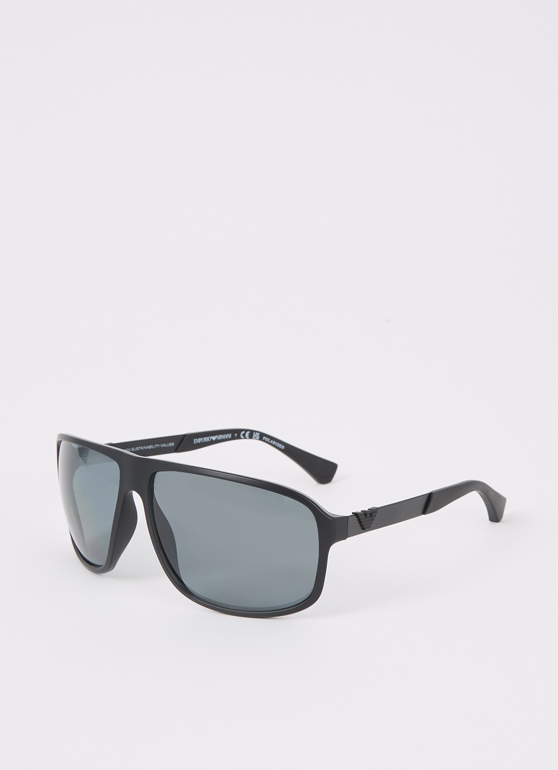 Armani Piloten zonnebril EA4029 - voorkant zwart