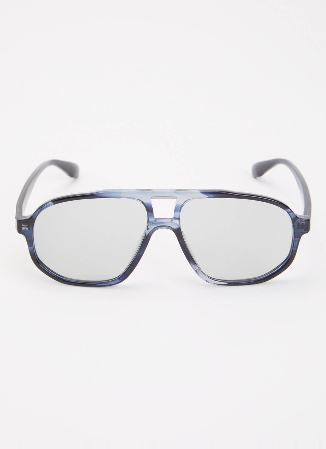 Armani Piloten zonnebril EA4263U - detail lichtblauw