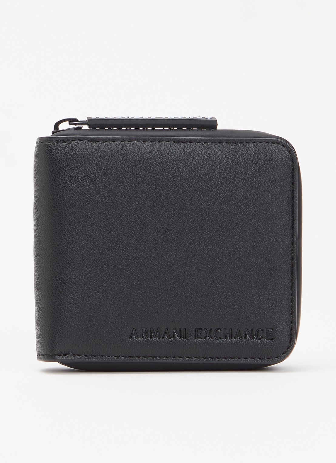 Armani Portemonnee met logo - voorkant zwart