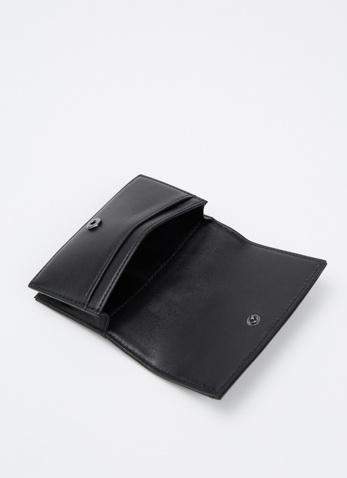 Armani Portemonnee met logo - voorkant 2 zwart