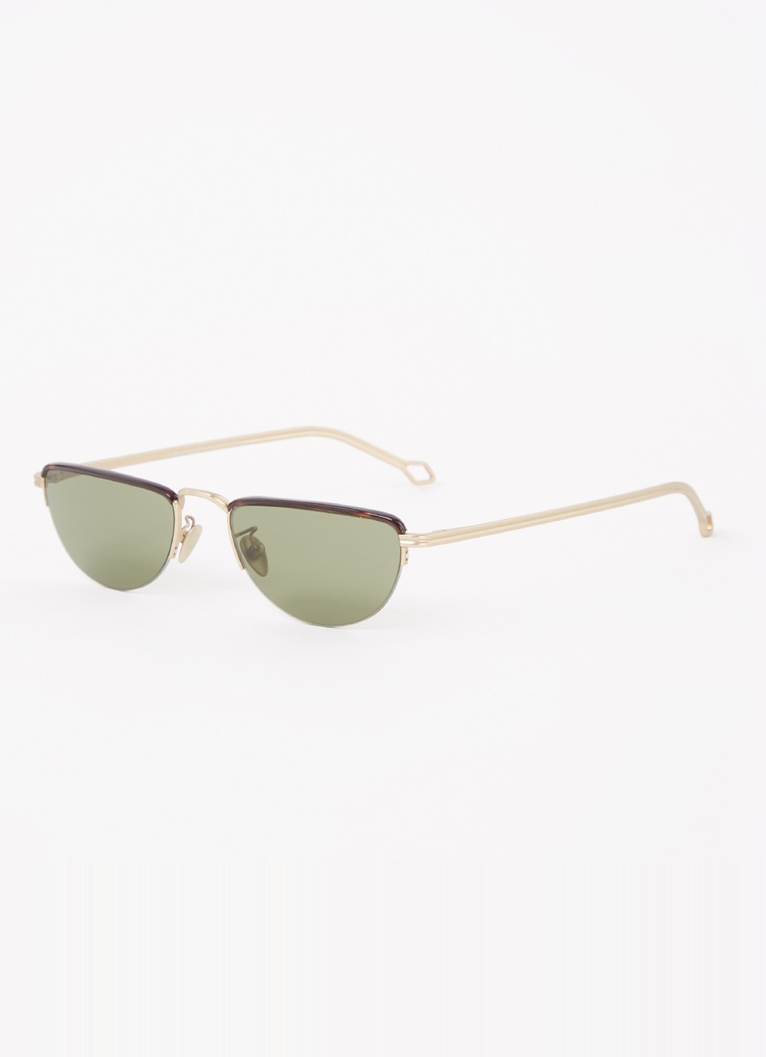 Armani Retro zonnebril AR6166J  - voorkant goud