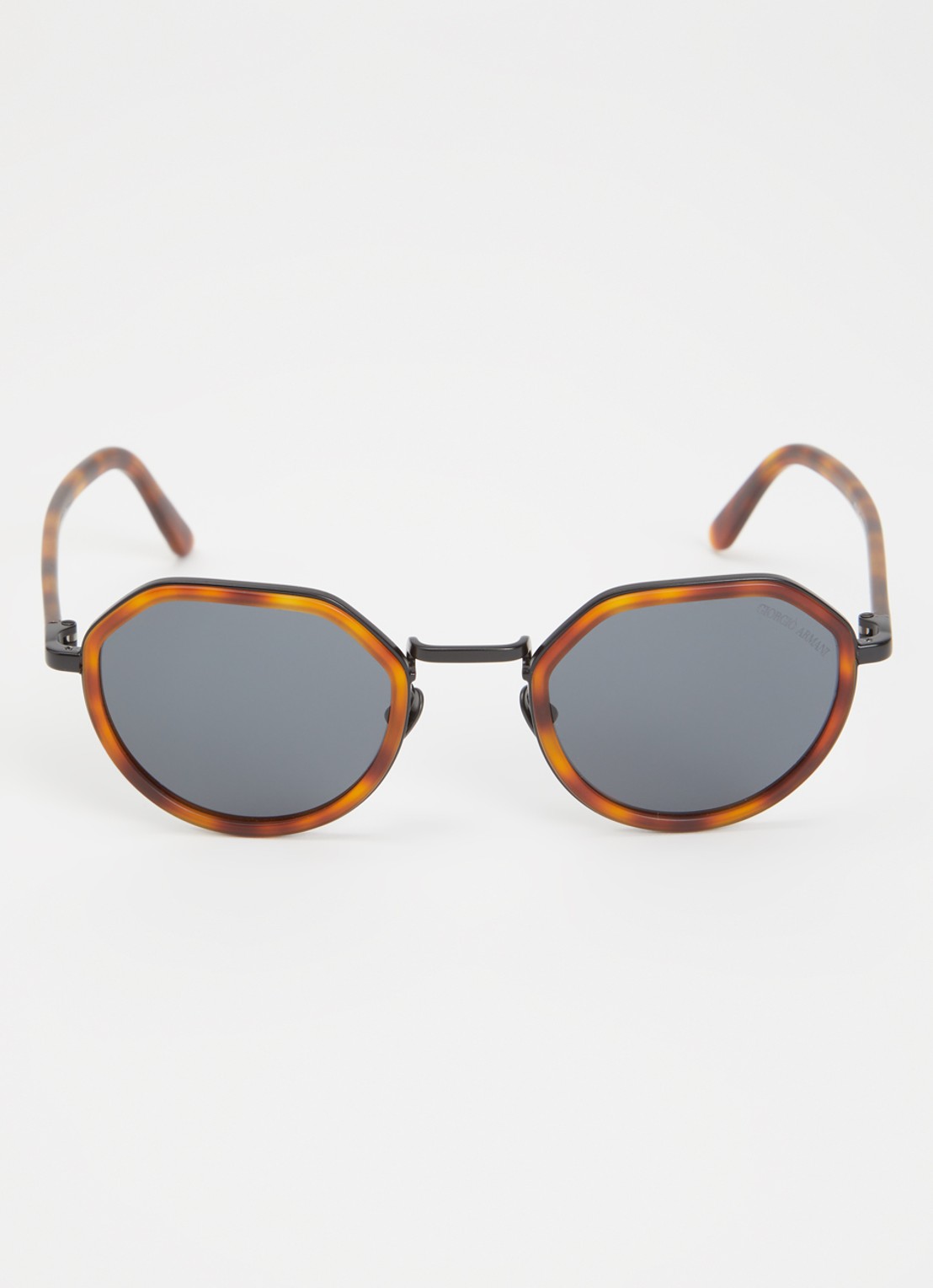 Armani Retro zonnebril AR6181 - detail donkerbruin