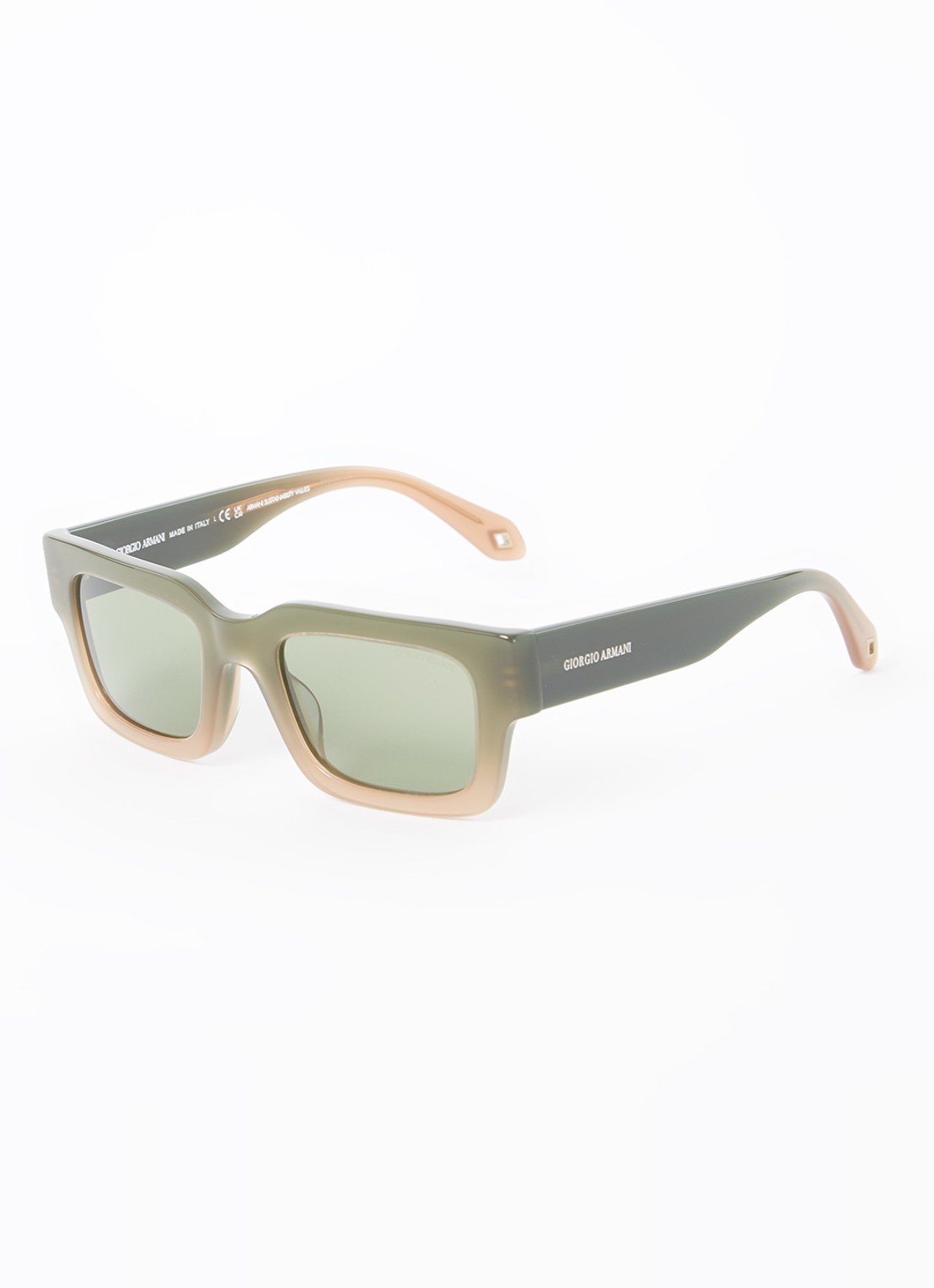 Armani Retro zonnebril AR8184U - voorkant 4 zand