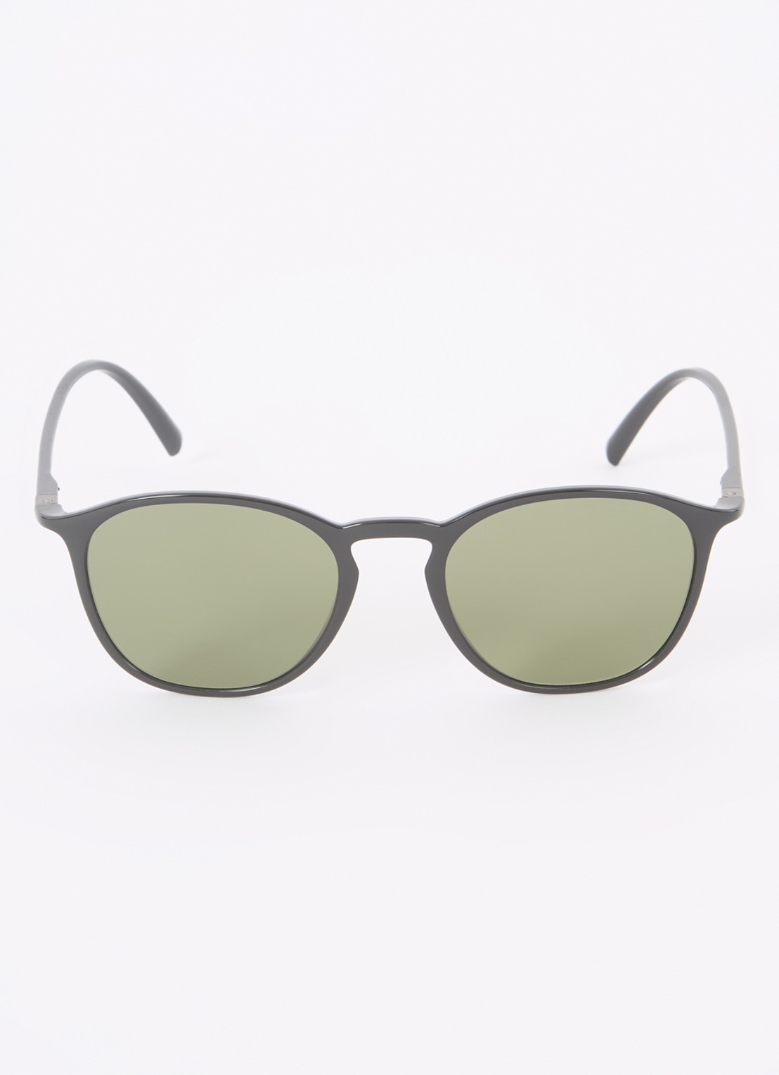 Armani Retro zonnebril AR8186U - detail zwart