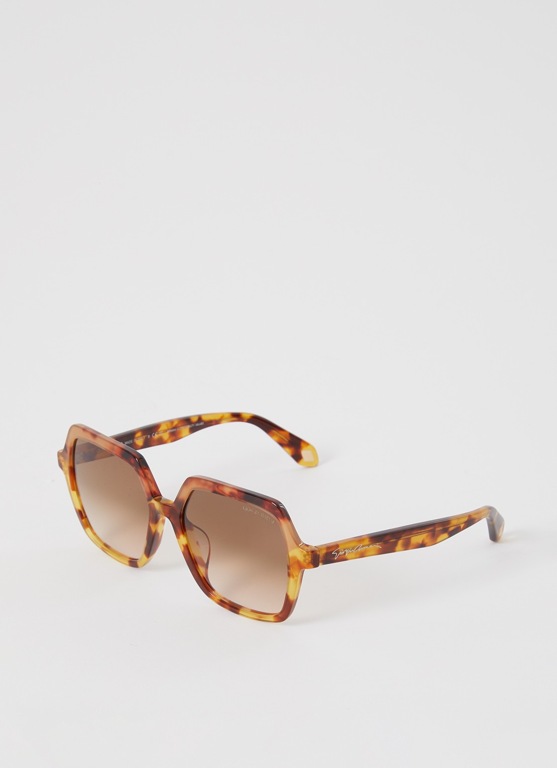 Armani Retro zonnebril AR8193U - voorkant oranjebruin