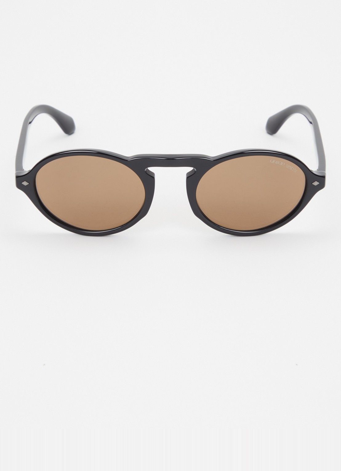 Armani Retro zonnebril AR8219U - detail zwart