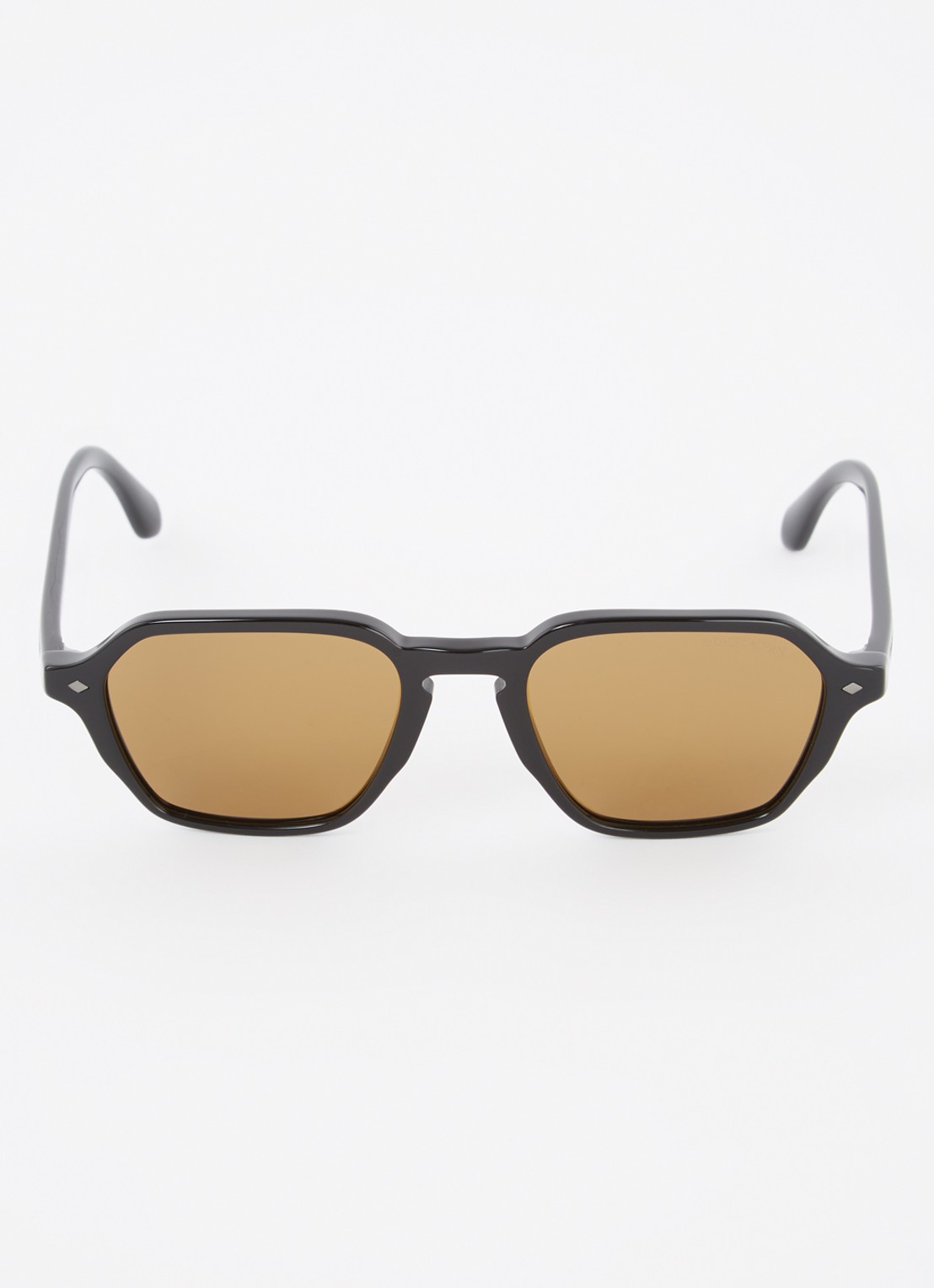 Armani Retro zonnebril AR8220 - detail zwart