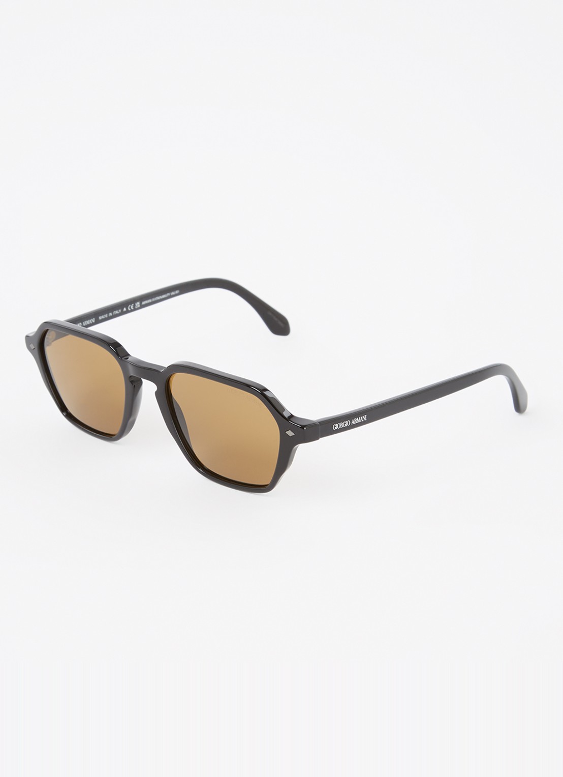 Armani Retro zonnebril AR8220 - voorkant 4 zwart