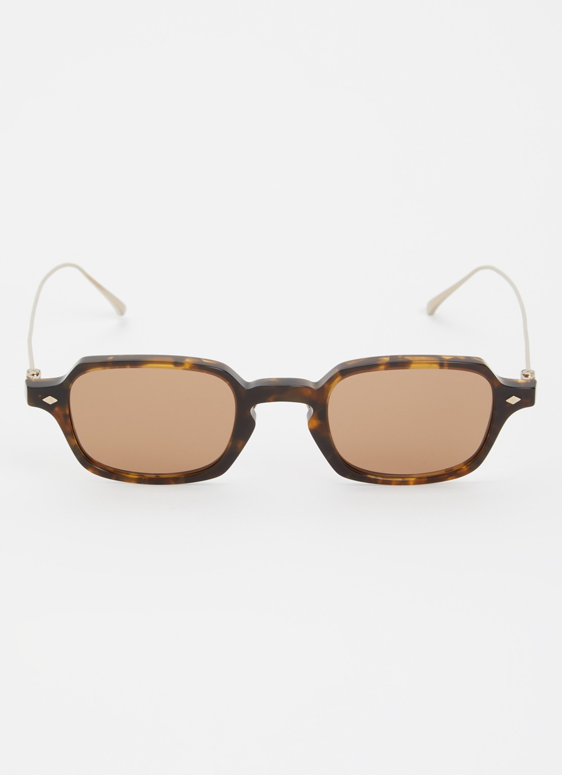 Armani Retro zonnebril AR8227T - detail 2 donkerbruin