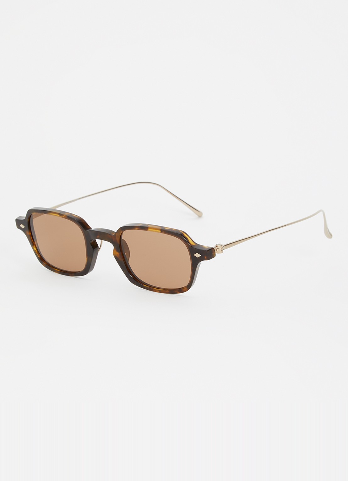 Armani Retro zonnebril AR8227T - voorkant donkerbruin