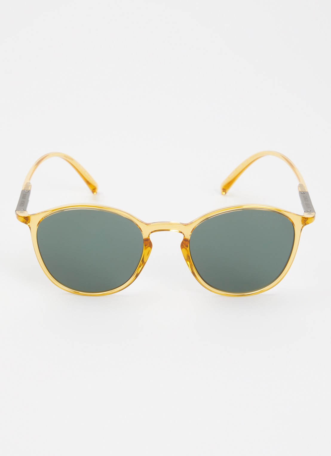 Armani Retro zonnebril AR8233U - detail 2 okergeel