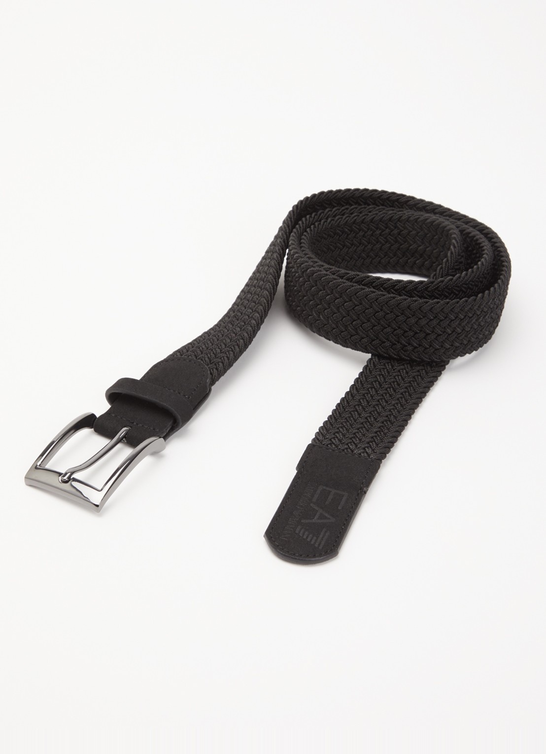 Armani Riem met gevlochten detail - detail 2 zwart