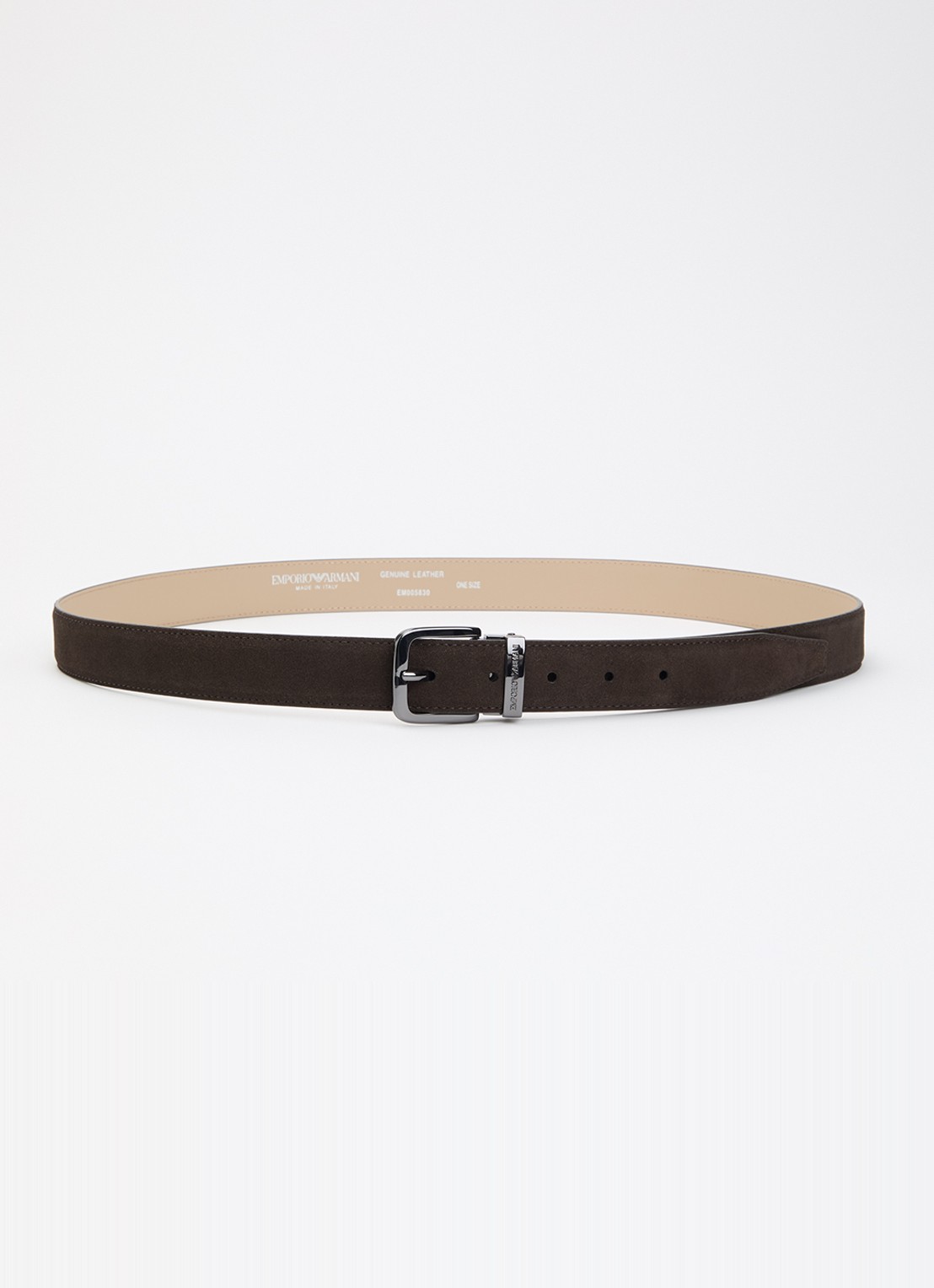 Armani Riem van suède - voorkant 2 zwart