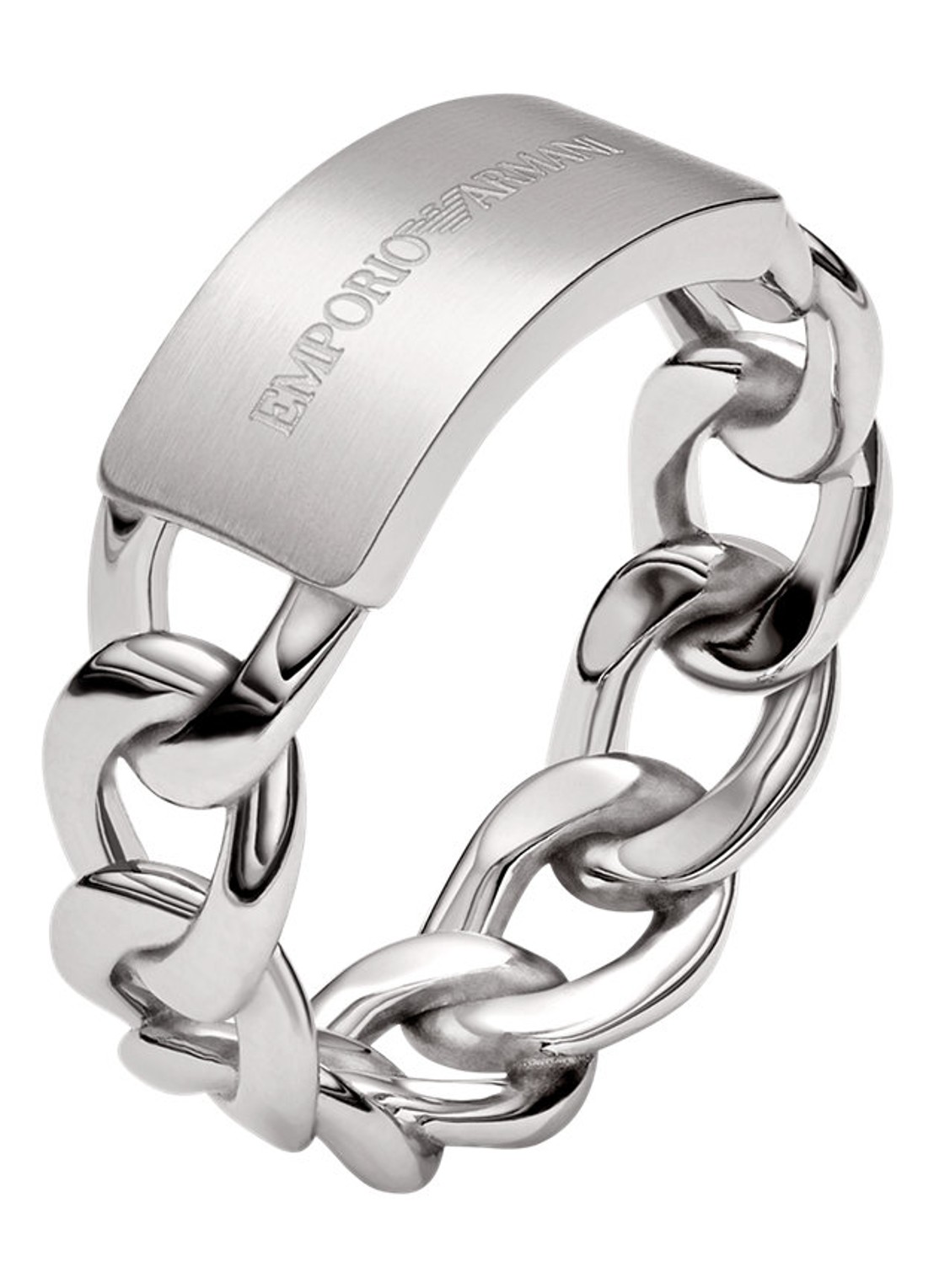 Armani Ring EGS3305040 - voorkant zilver