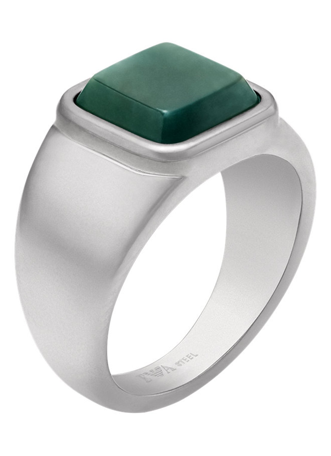 Armani Ring EGS3317040 - voorkant zilver