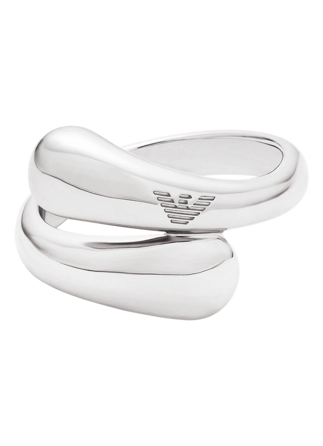 Armani Ring EGS3341040 - detail 2 zilver