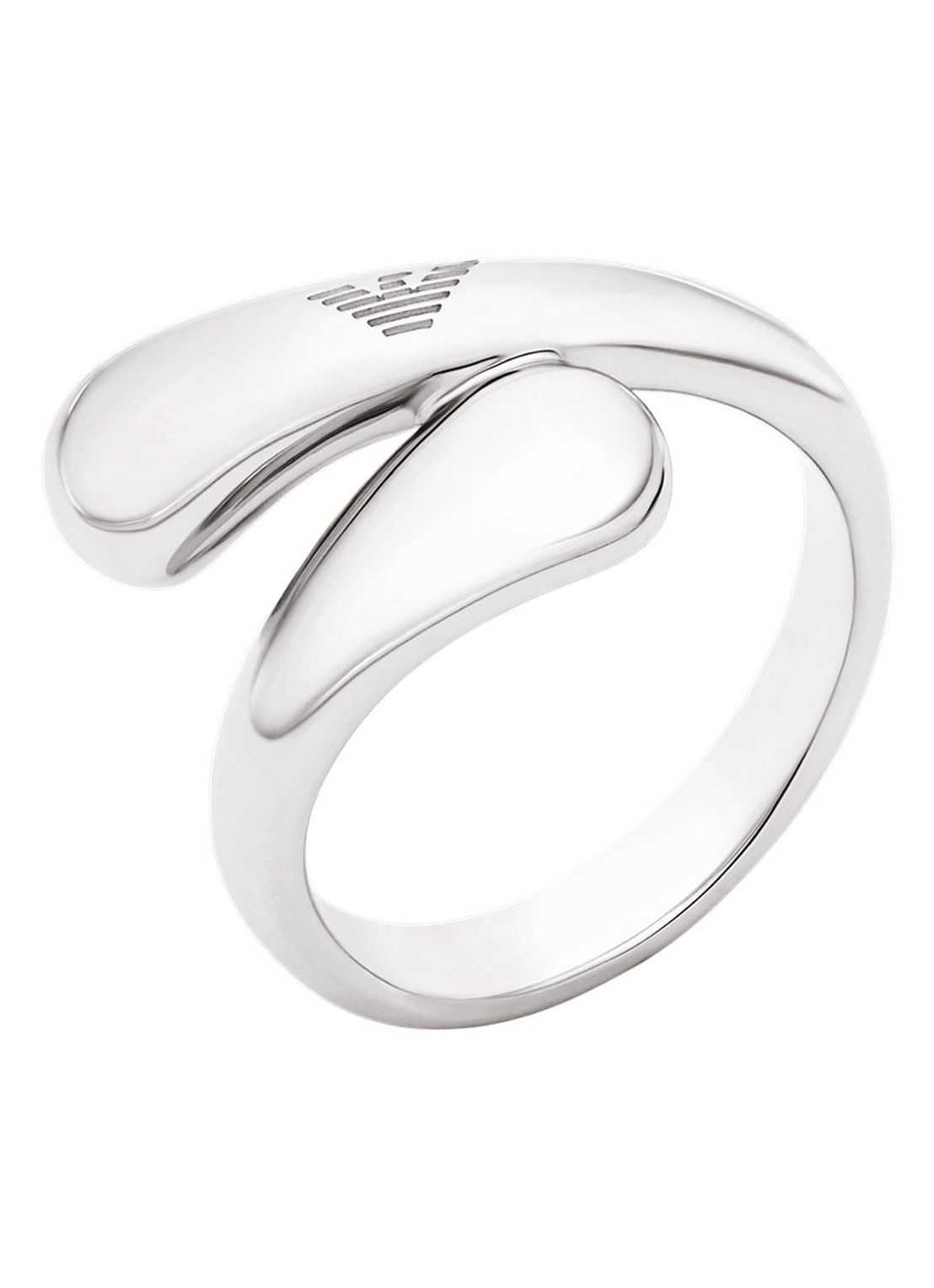 Armani Ring EGS3341040 - voorkant zilver
