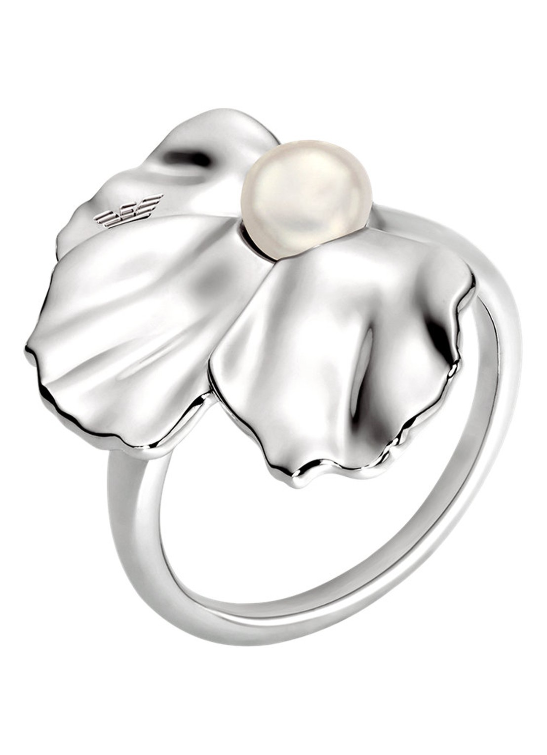 Armani Ring EGS3345040 - voorkant zilver