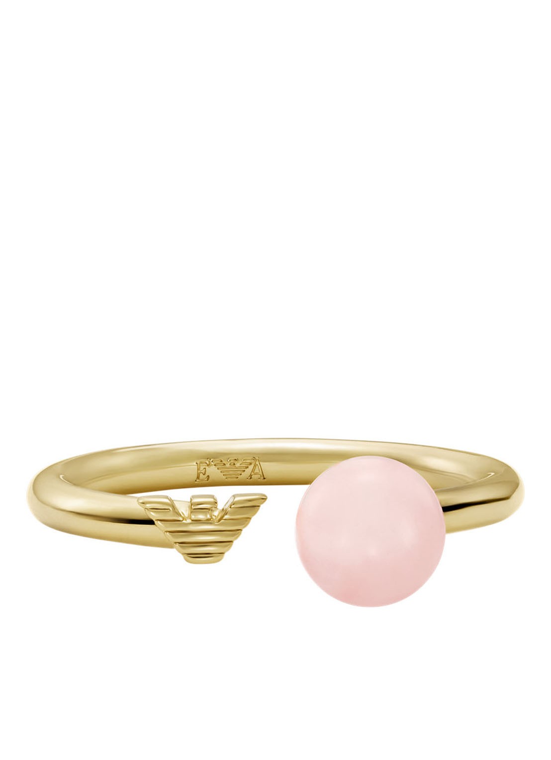 Armani Ring met kwarts EGS3202710 - detail 2 goud