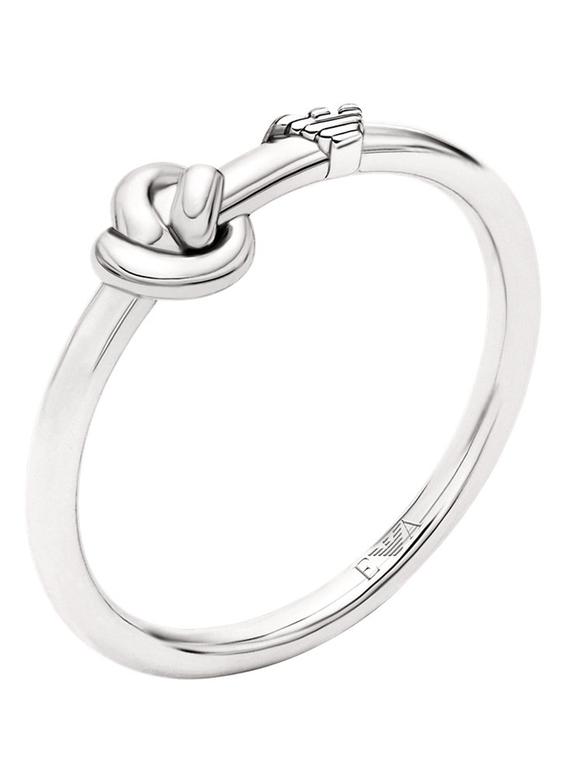 Armani Ring van zilver EG3644040 - voorkant zilver