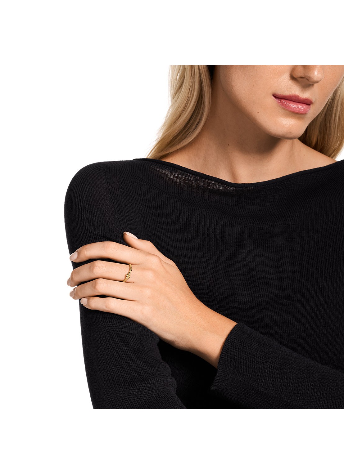 Armani Ring verguld EG3638710 - detail 4 goud