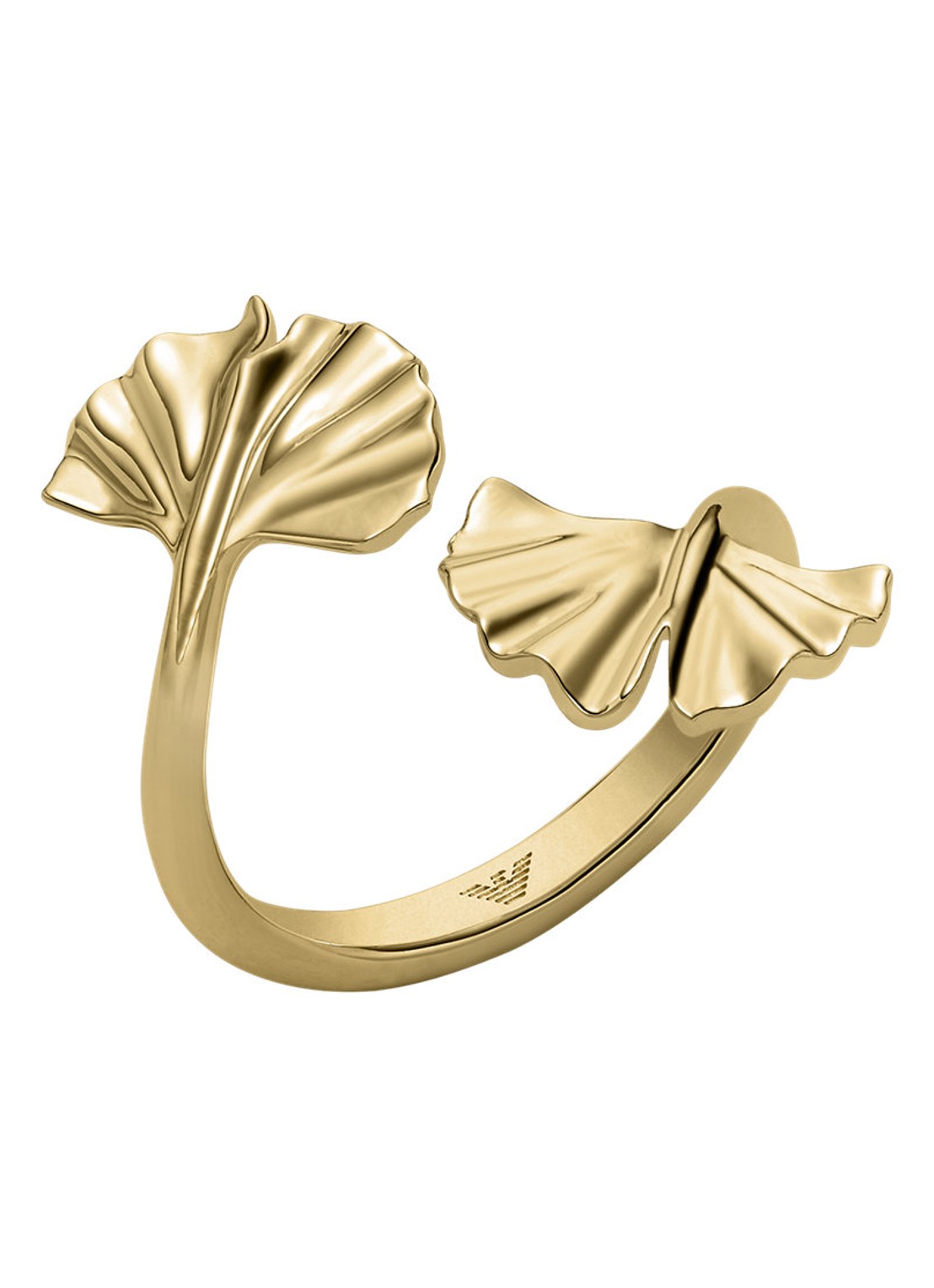 Armani Ring verguld EGS3260710 - voorkant goud