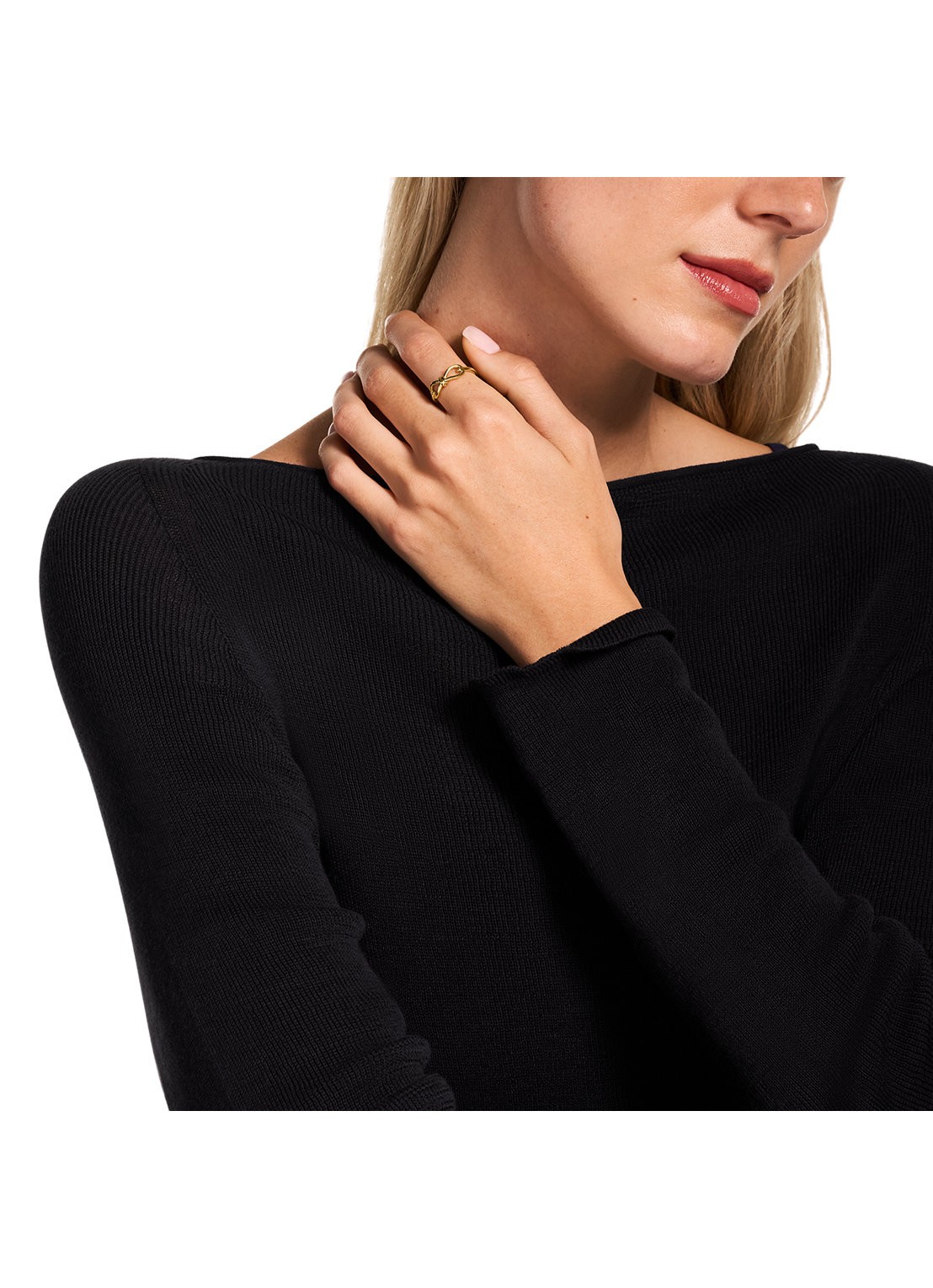 Armani Ring verguld EGS3328710 - detail 3 goud
