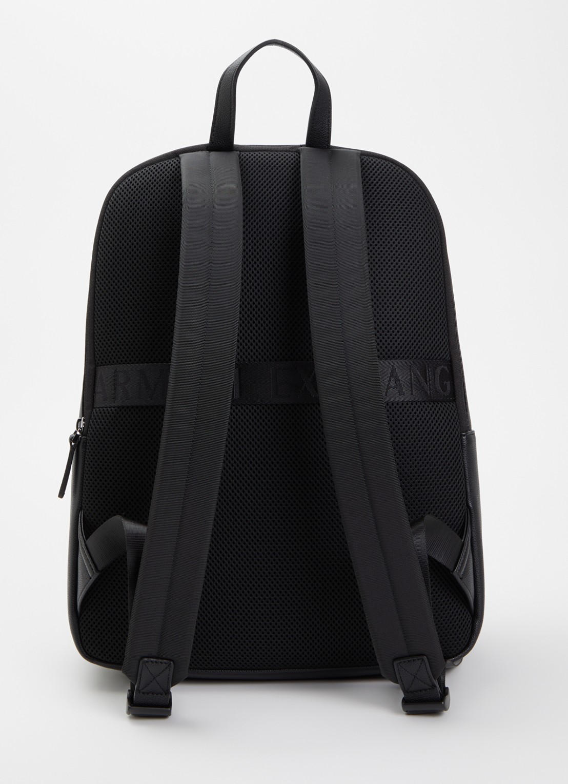 Armani Rugzak met 13 inch laptopvak - achterkant 3 zwart