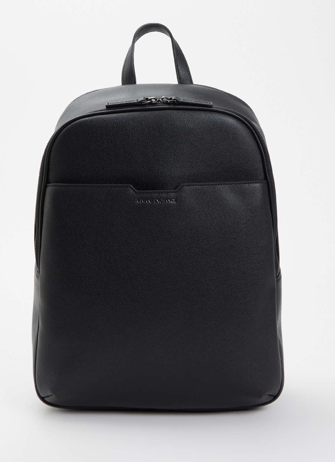 Armani Rugzak met 13 inch laptopvak - voorkant zwart