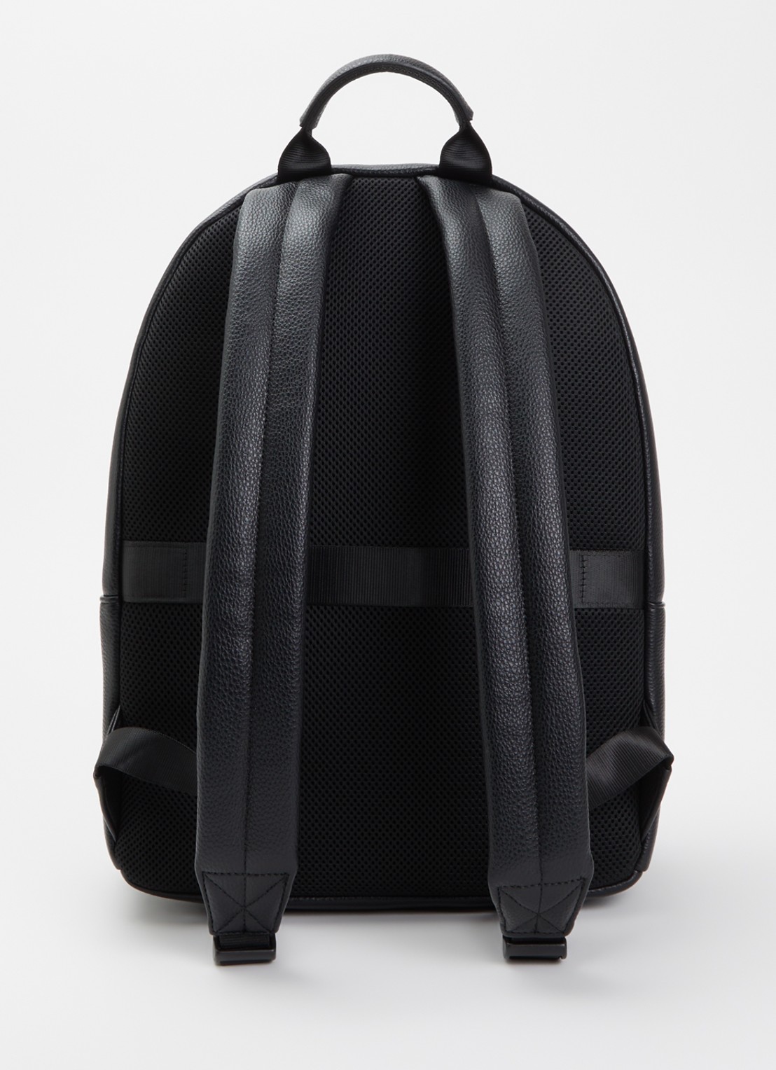 Armani Rugzak met 13 inch laptopvak - achterkant 3 zwart
