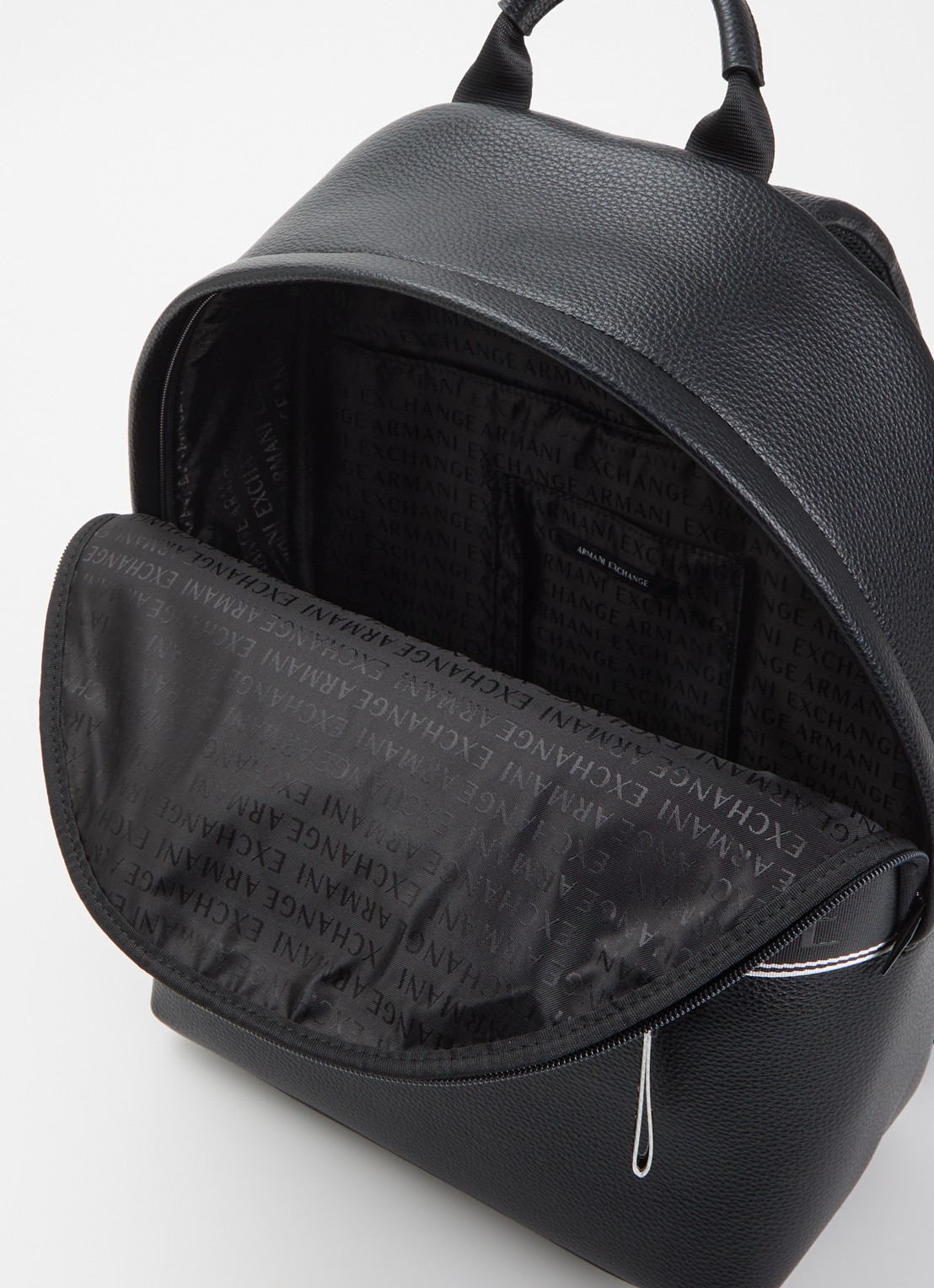 Armani Rugzak met 13 inch laptopvak - detail 2 zwart