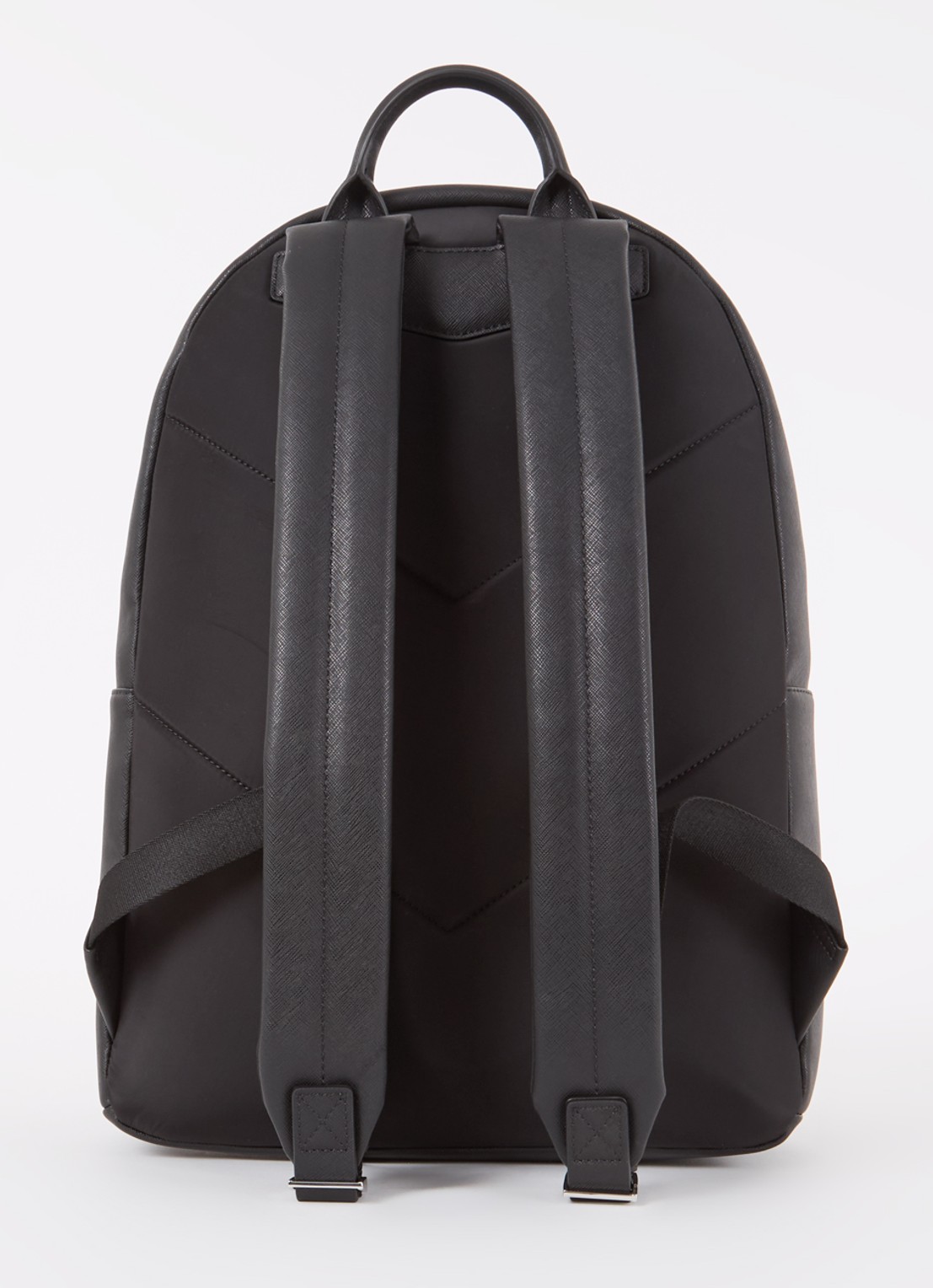 Armani Rugzak met 17 inch laptopzak  - achterkant zwart