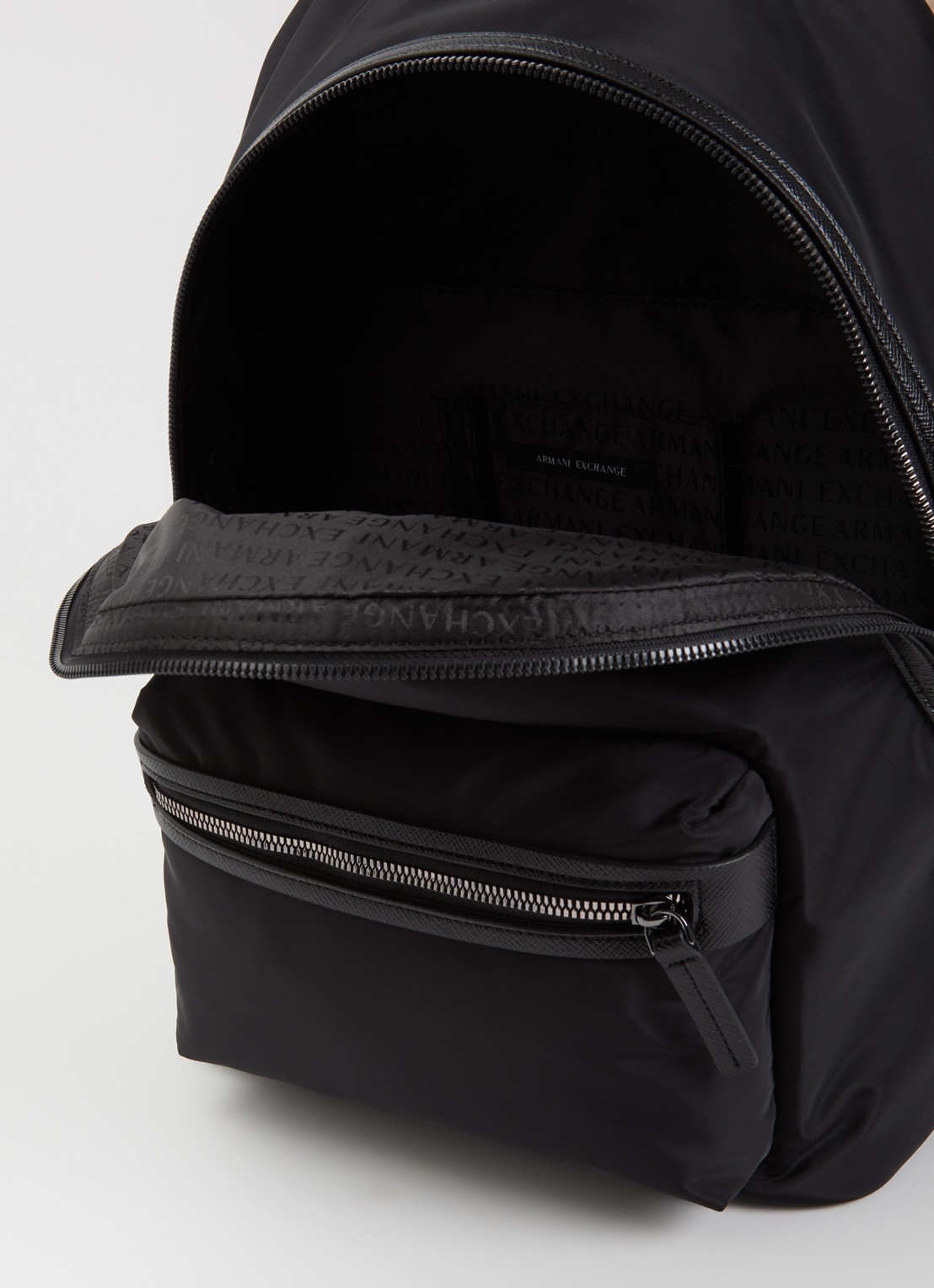 Armani Rugzak met logo - detail antraciet