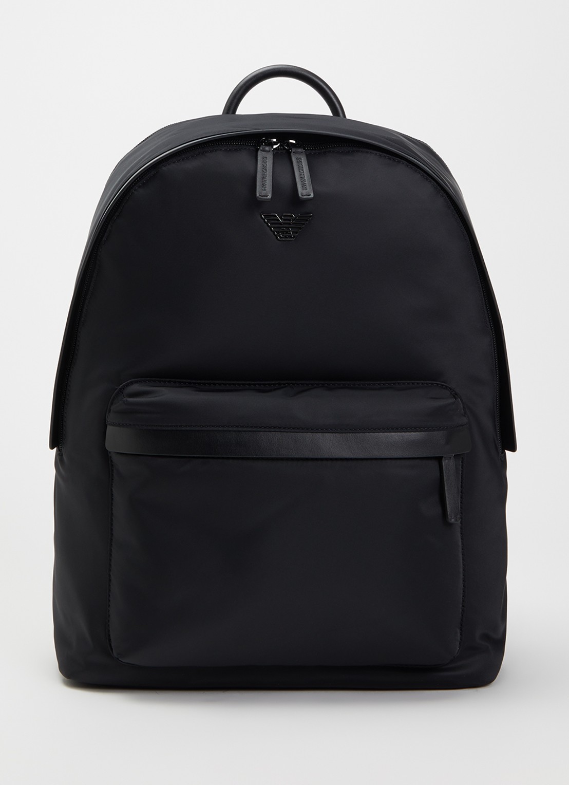 Armani Rugzak met logo - voorkant 2 zwart