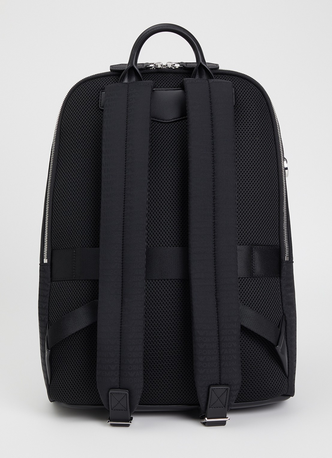 Armani Rugzak met logoprint - achterkant 2 zwart