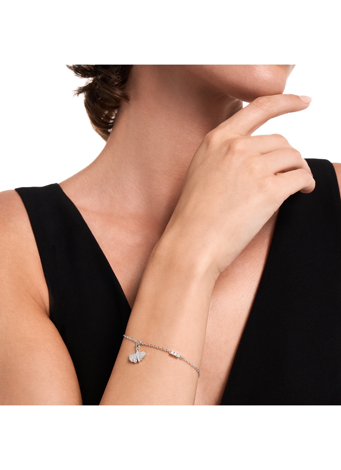 Armani Sentimental armband EGS3412040 - detail 3 zilver