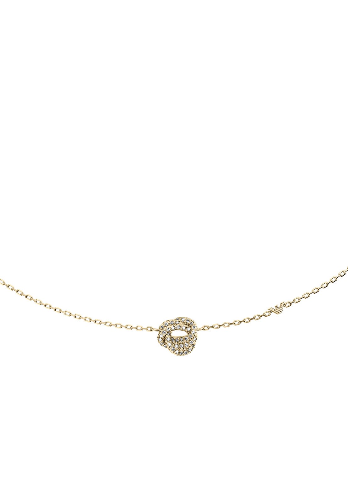 Armani Sentimental verguld ketting EGS3424710 - voorkant 3 goud