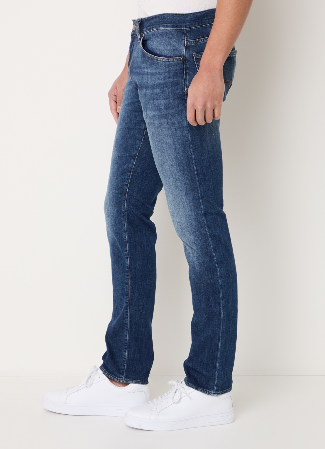 Armani Skinny jeans met steekzakken - detail 5 indigo