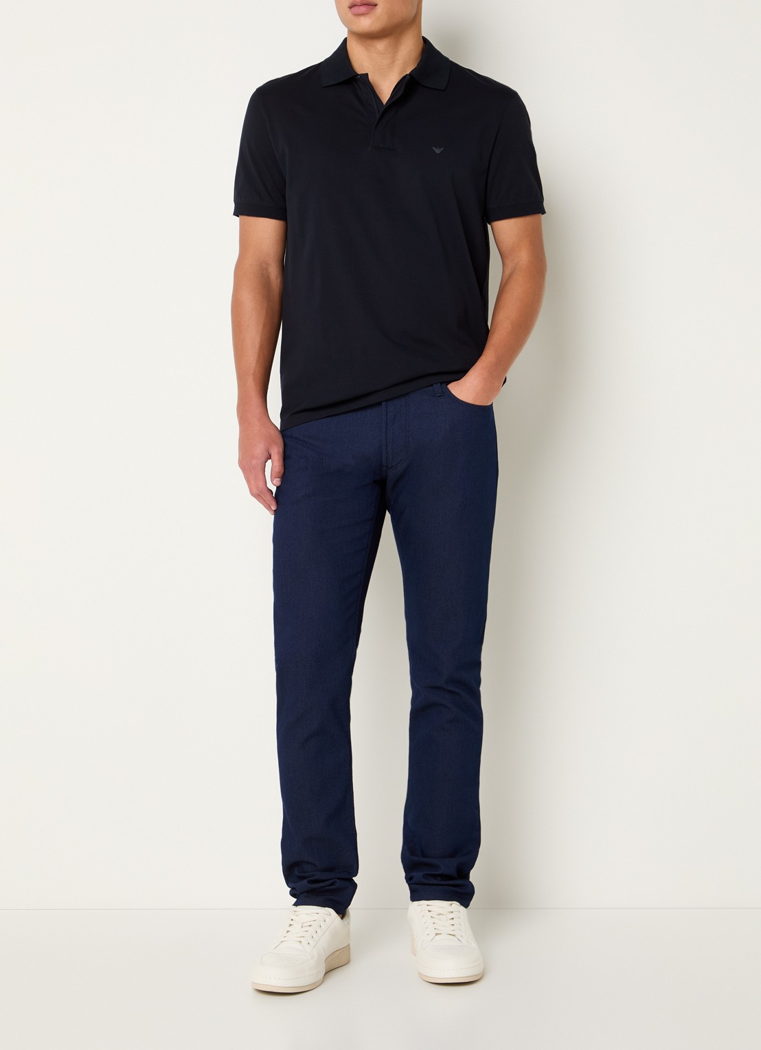 Armani Slim fit jeans met steekzakken - voorkant 2 jeans