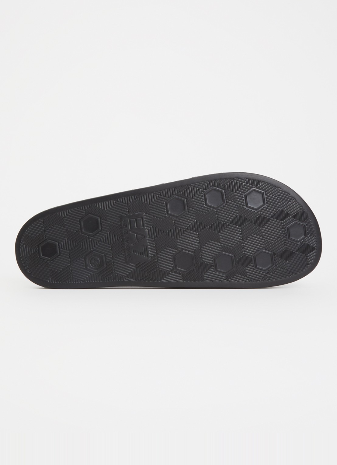 Armani Slipper met logo - detail 3 zwart