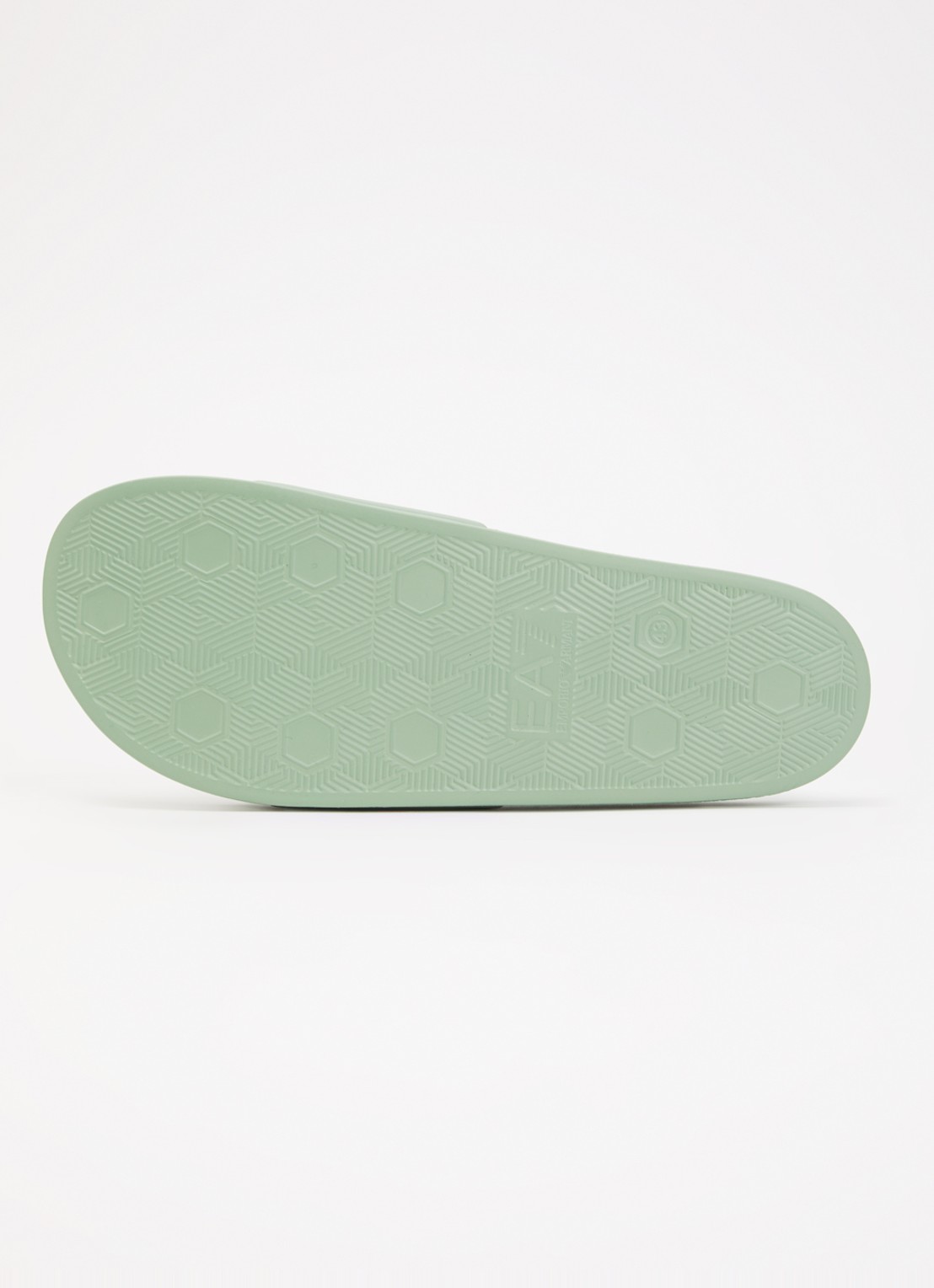 Armani Slipper met logo - detail 4 lindegroen